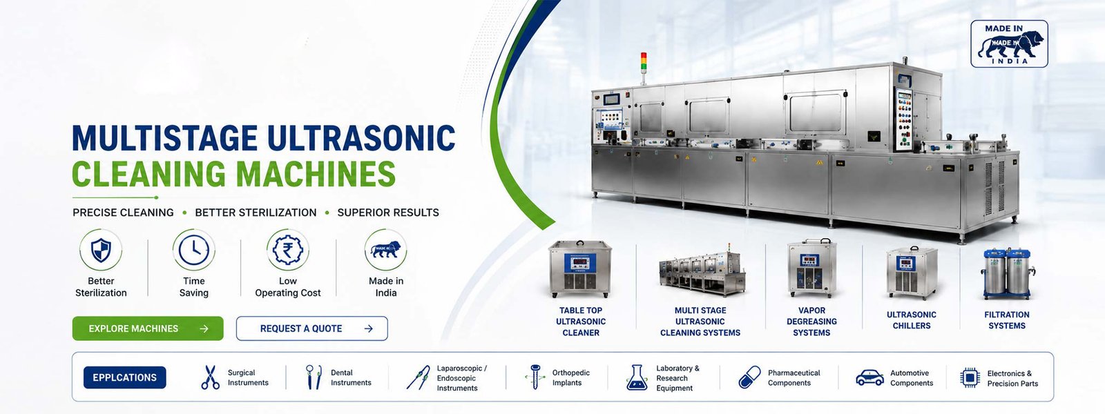 TRIO VIBE SONIC ultrasonic cleaning product range