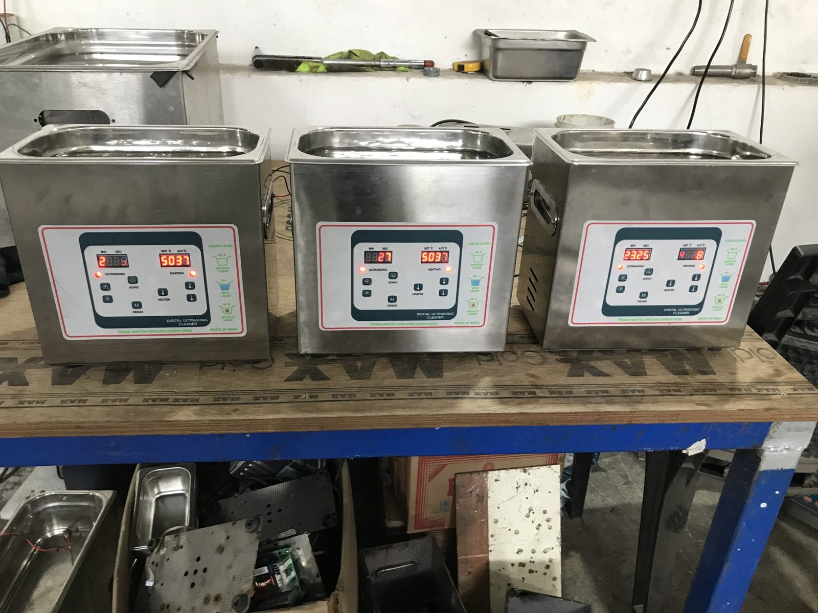 Tabletop Ultrasonic Cleaning Machines