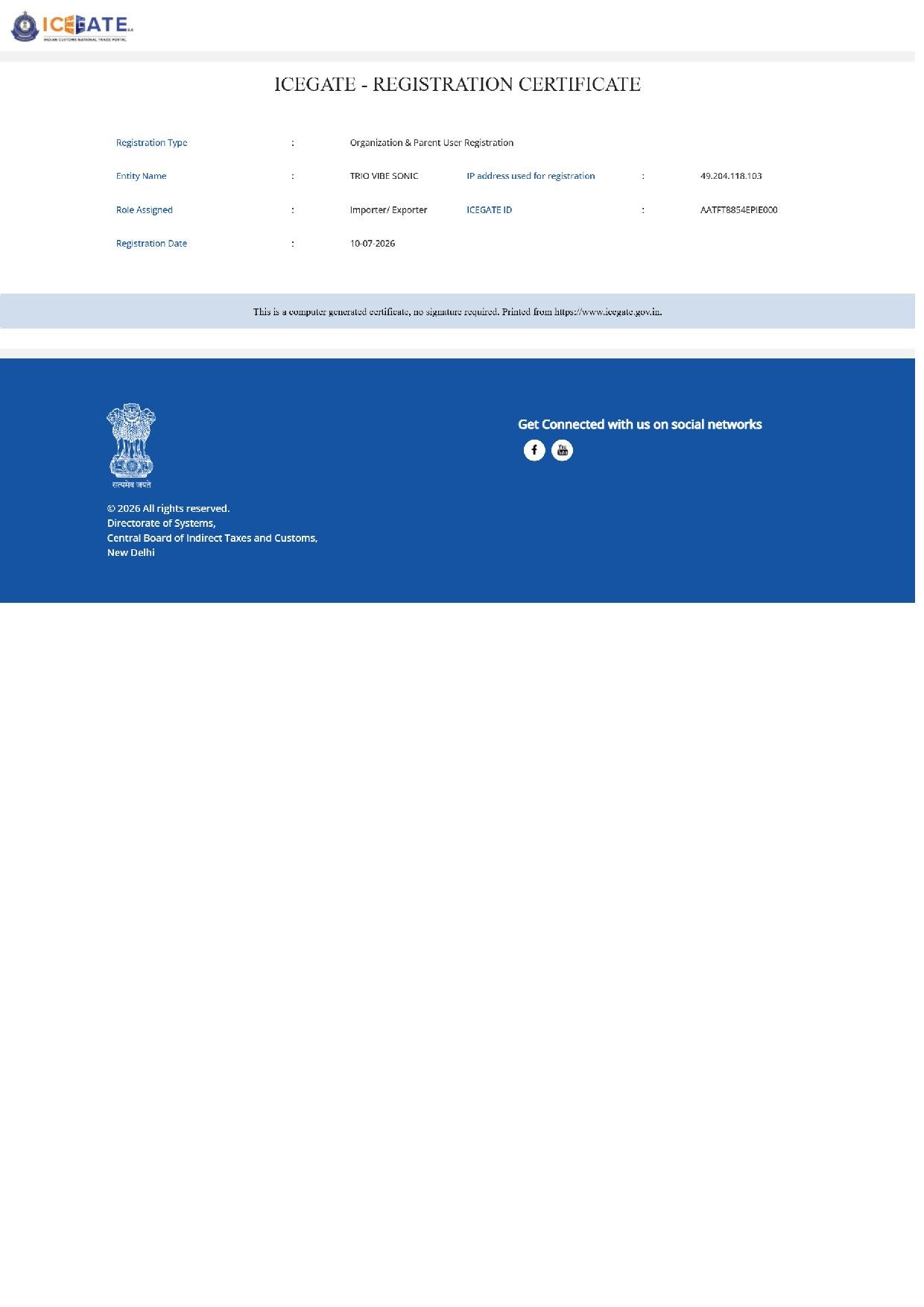 Company Registration