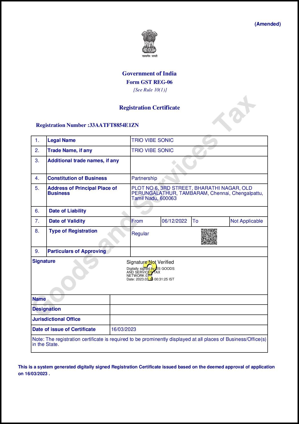 GST Registration