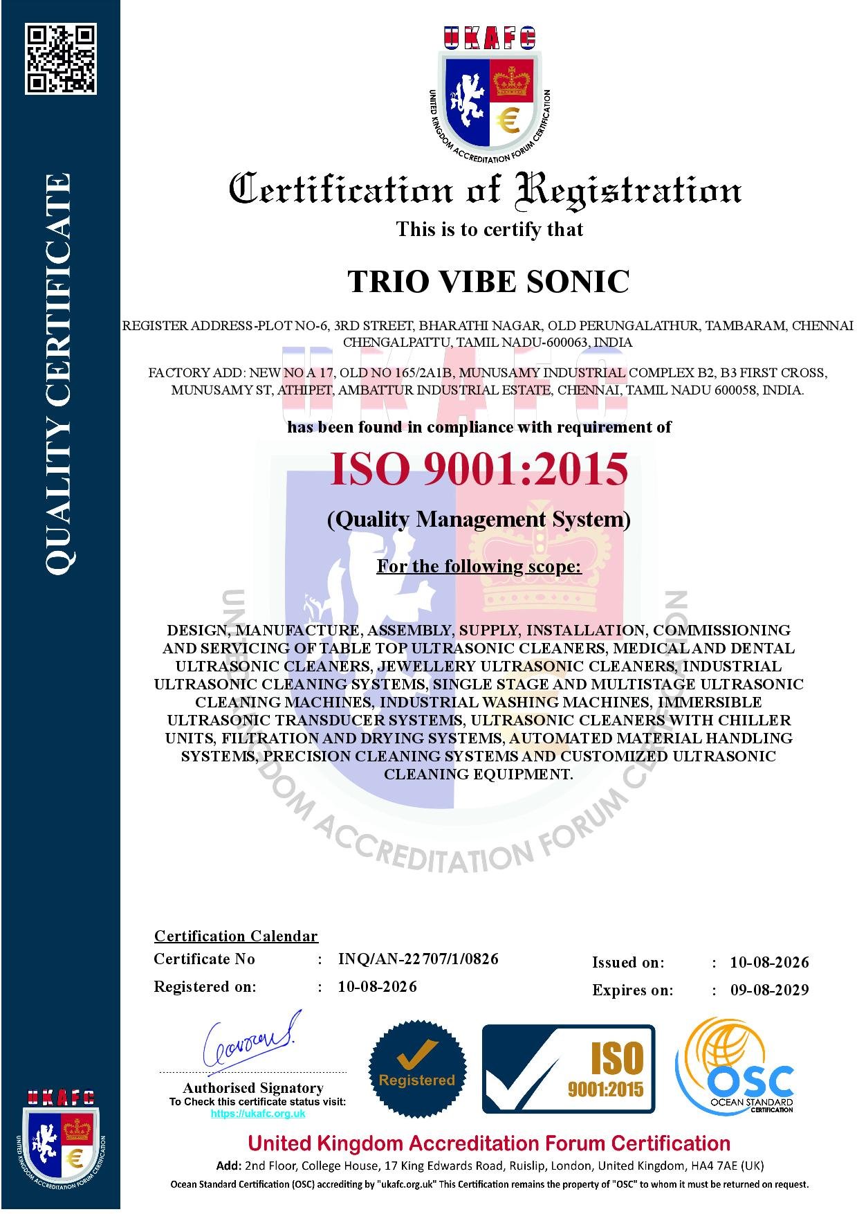 ISO 9001:2015